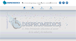 Desktop Screenshot of dispromedics.com